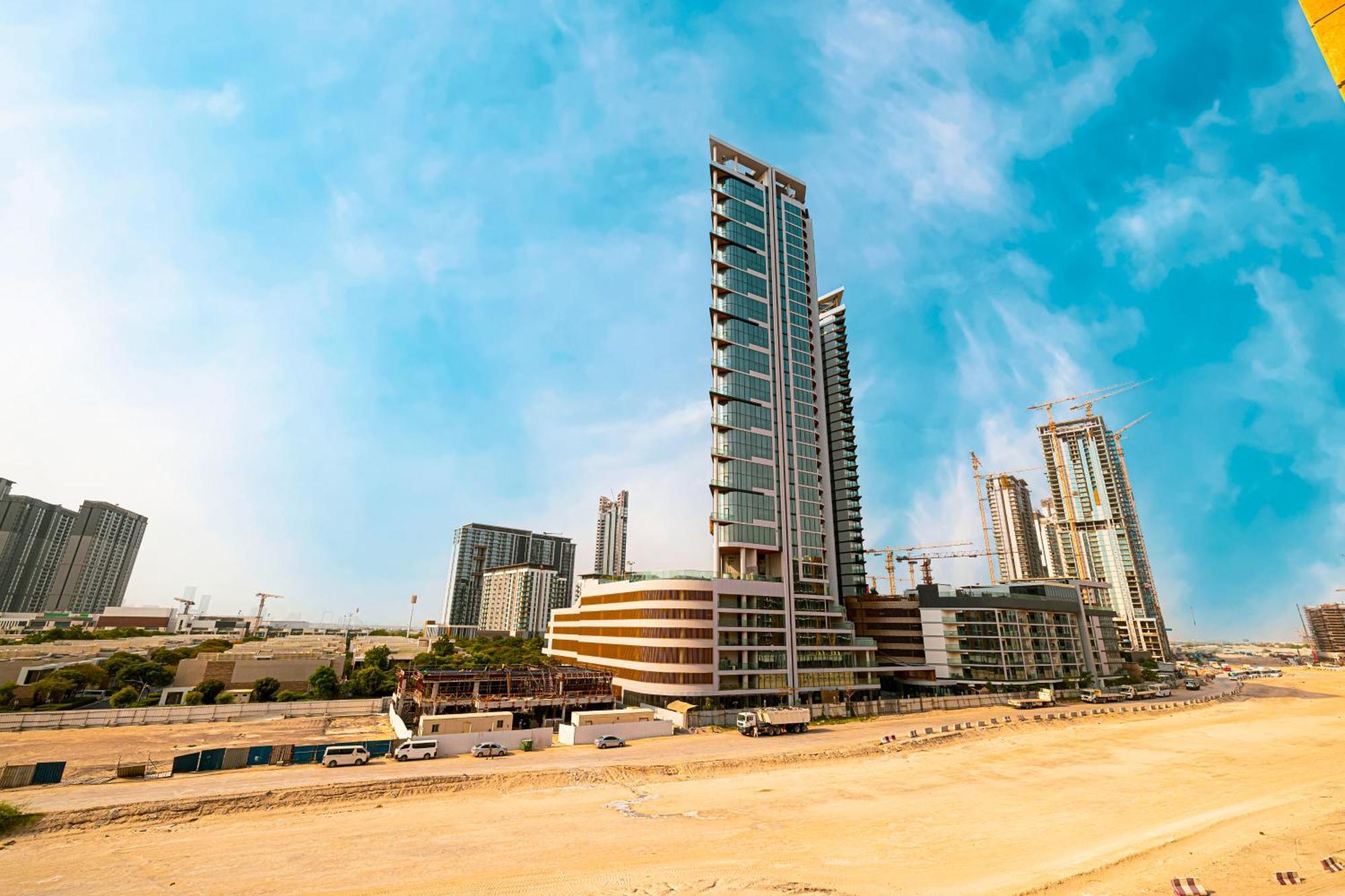 Brand New! Downtown View, Designed, King Bed, Pool Apartamento Dubai Exterior foto